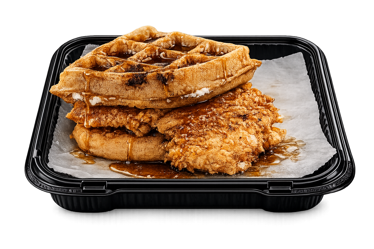 Crispy Waffle Sandwich